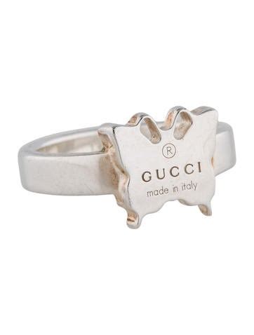 gucci butterlfy ring|gucci rings for men.